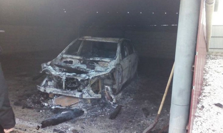 Стоимость сожженного в Глодянах автомобиля - около 40 тыс. евро.