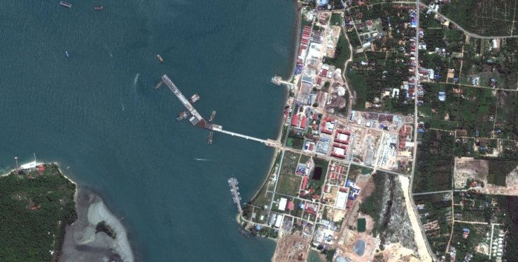Китай строит военную базу в Камбодже.