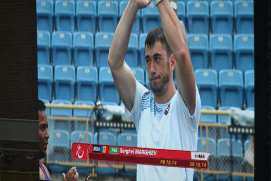 Polițistul de la „Fulger”, Serghei Marghiev, medaliat cu bronz la Universiada Mondială din China.