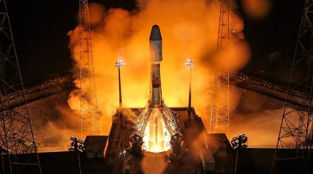 Ракета «Союз» вывела на орбиту спутники Galileo.