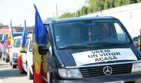 Un nou marş automobilistic va fi organizat mâine în capitală. Foto: Facebook/Auto Protest