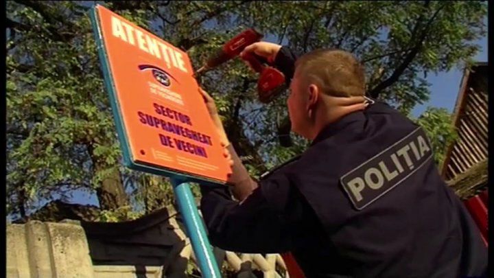 În Rezina a fost instalat un sector de supraveghere de vecinătate