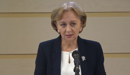 Председатель Парламента Республики Молдова Зинаида Гречаный.