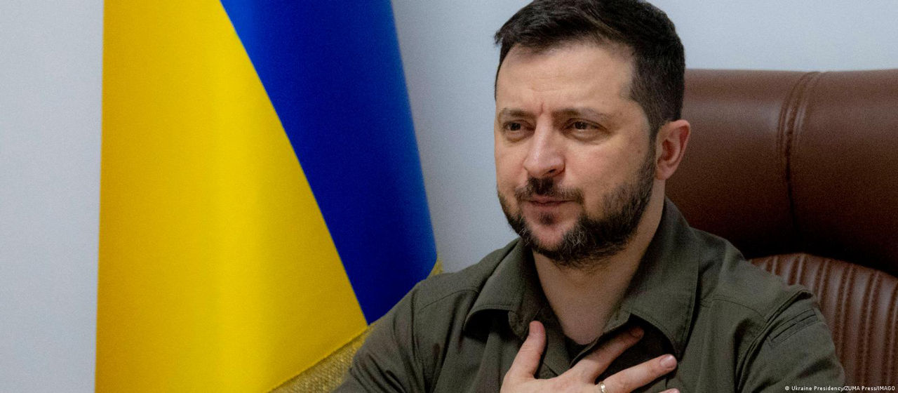 Украинский президент Владимир Зеленский.