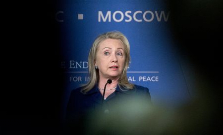 Învinsă de Barack Obama, în 2008, în cursa pentru învestitura Partidului Democrat