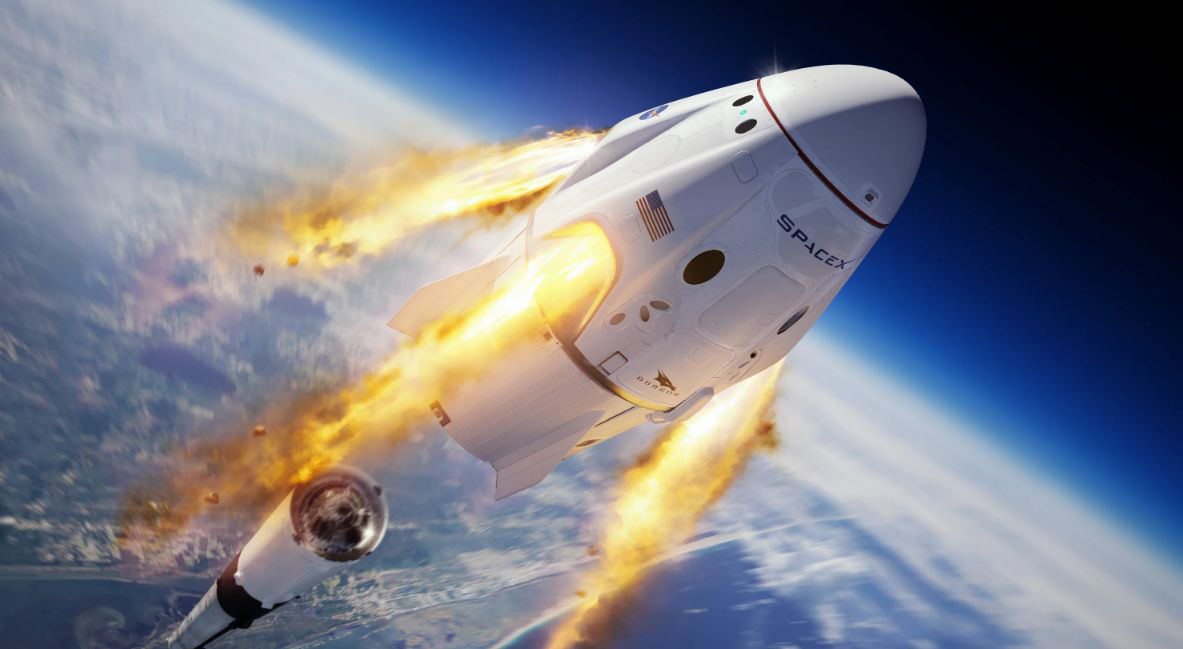NASA: корабль Crew Dragon стартовал к МКС.