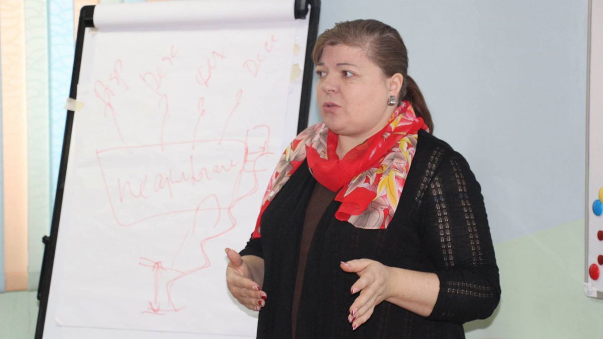 Psihologul Liuba Ceban, fondatorul liniei verzi Antisuicid. Foto: Moldova9.com
