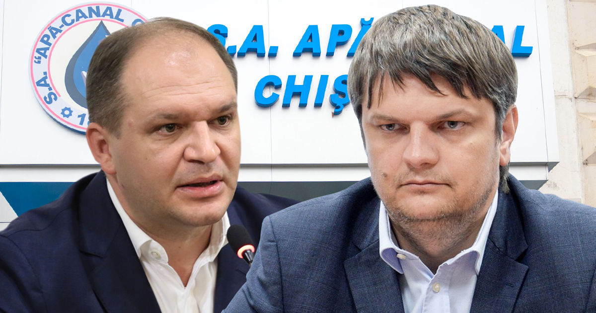 Спыну: Примар Чебан некомпетентен и довел Apa-Canal до банкротства. Коллаж: Point.md