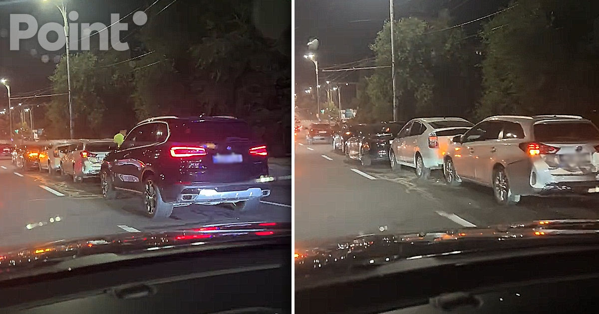 Accident în lanț în Capitală: Cinci automobile s-au tamponat.