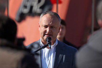 Igor Dodon, candidatul PSRM la funcția de președinte al RM. Foto: dodon.md