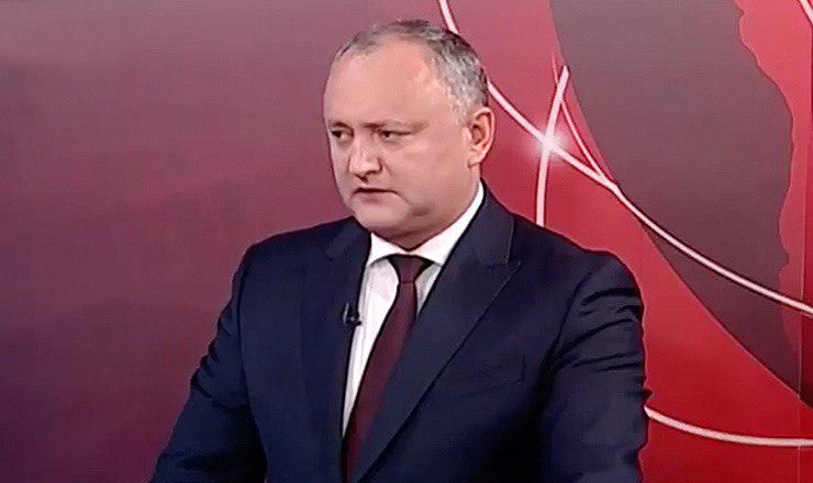 Президент Республики Молдова Игорь Додон.