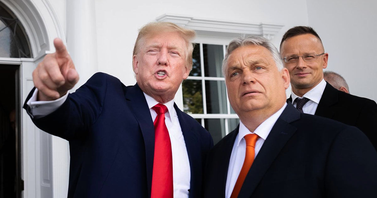Politico: Трамп убедил Орбана снять возражения против вступления Украины в Евросоюз.