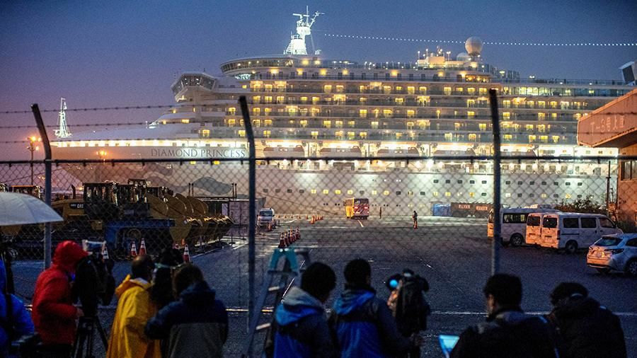 Украинцы с лайнера Diamond Princess отказались эвакуироваться.