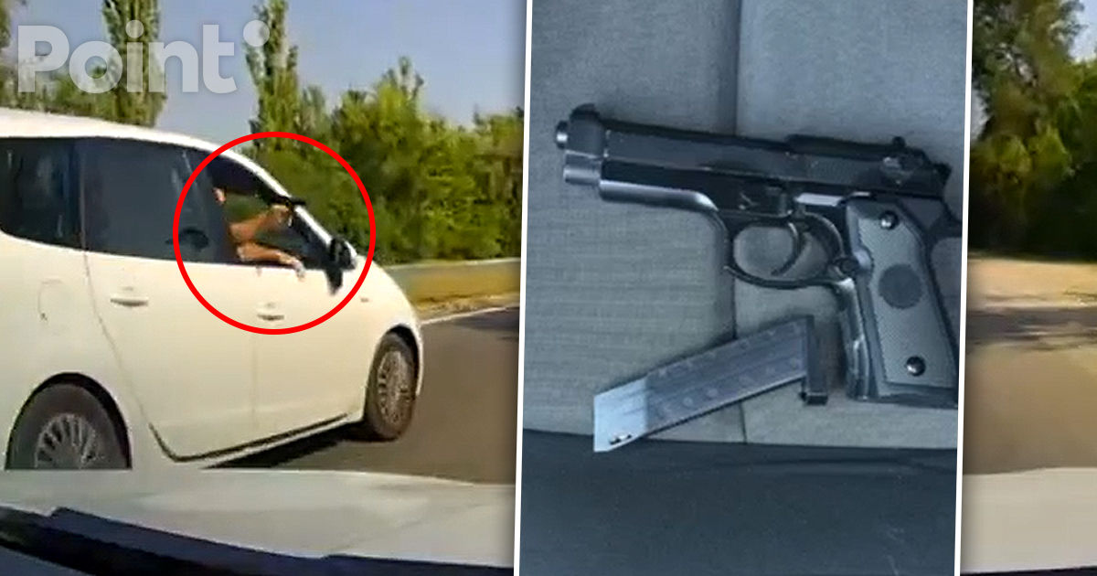 Bărbatul care a împușcat de pe geamul unei mașini, reținut pentru 72 de ore.