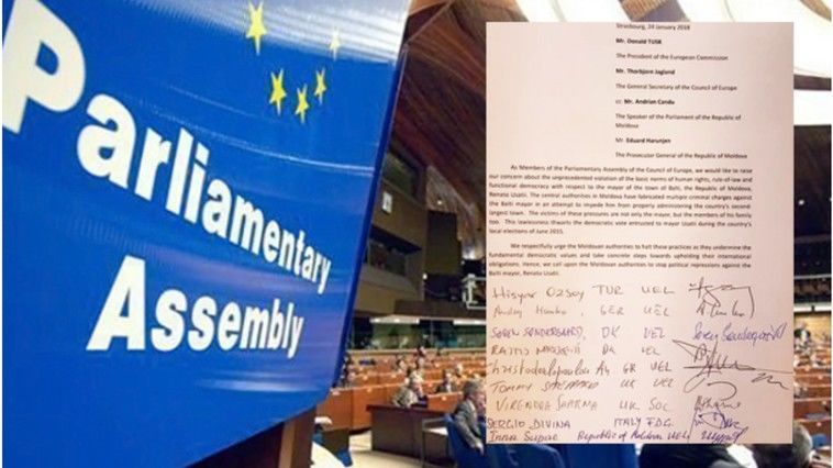 Un grup de deputați APCE sare în apărarea lui Usatîi