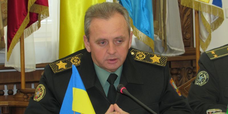Главнокомандующий ВС Украины генерал армии Виктор Муженко.