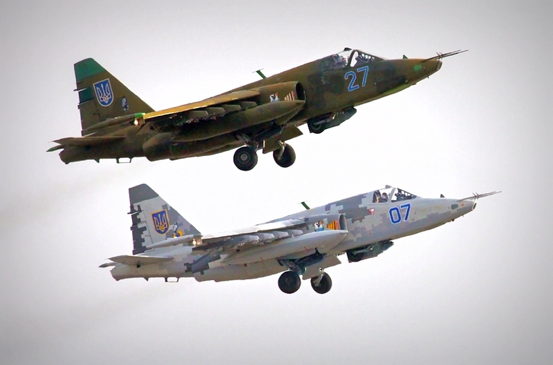 Су-25 украинских Вооруженных сил.