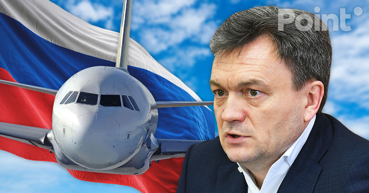 Речан: Прямое авиасообщение Молдовы с Россией на данном этапе наладить невозможно.
