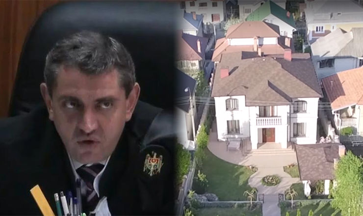 Судья Апелляционной палаты Ион Цуркан живет в роскошном доме.