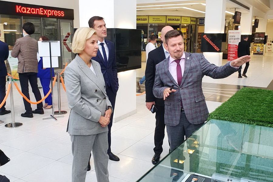 Ирина Влах представляет Молдову на KazanSummit 2021.