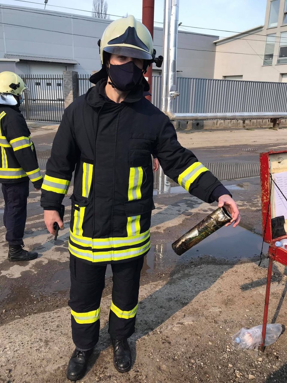 Пожар в Кишиневе: удалось предотвратить взрыв емкостей с ацетоном.