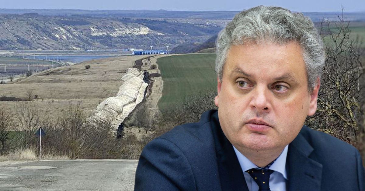Серебрян, о траншеях на украинской границе: Они оборонительные. Коллаж: Point.md
