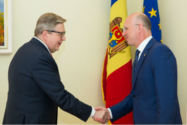 Pavel Filip către Pirkka Tapiola: Mulţumim pentru dedicarea faţă de Moldova