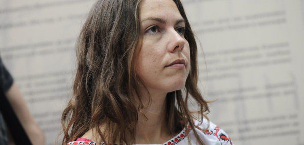 Sora pilotului ucrainean, Nadejda Savcenko, Vera Savcenko, a fost lăsată să părăsească Rusia. Foto: РИА Новости / Сергей Пивоваров