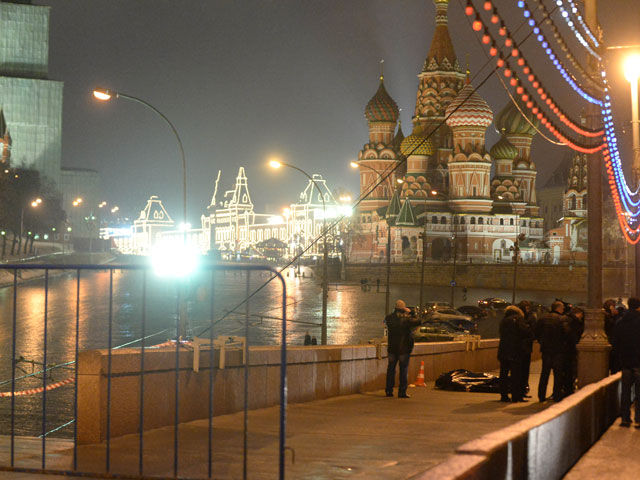 Борис Немцов был убит 27 февраля на Большом Москворецком мосту.