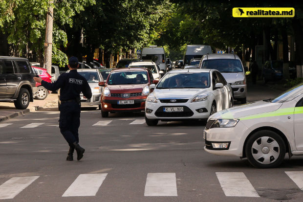 În această seară se închide bd. Ștefan cel Mare. Foto: realitatea.md