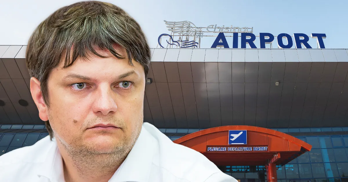 Спыну о концессии аэропорта: У нас нет 6 млрд леев для его развития. Коллаж: Point.md