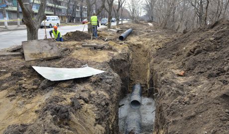 Работы на ул. Флорилор на участке между улицами Мирон Костин и Матей Басараб начались 10 марта. Фото: chisinau.md