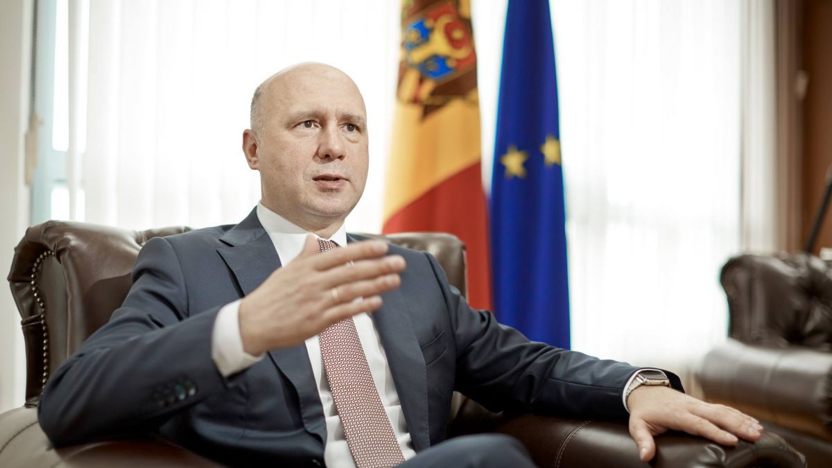 Председатель Демократической партии Молдовы Павел Филип. 