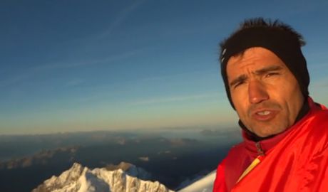 Видеообращение молдаванина с вершины горы к Плахотнюку и Филату.