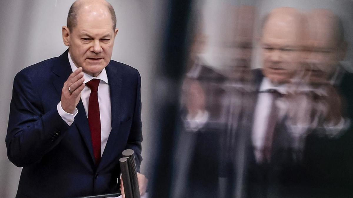 Канцлер Германии Олаф Шольц.