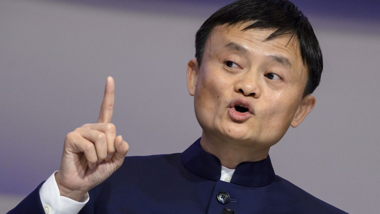 Jack Ma, omul care a fondat compania Alibaba.