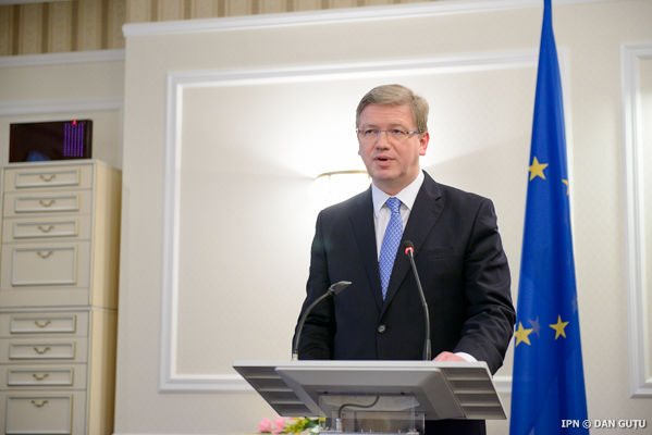 Fostul comisar european pentru extindere şi vecinătate, Stefan Fule.
