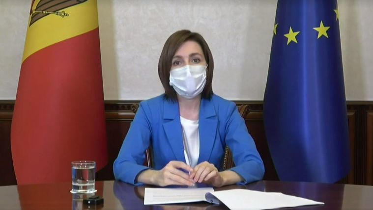 Майя Санду побеседовала с молдавской диаспорой.