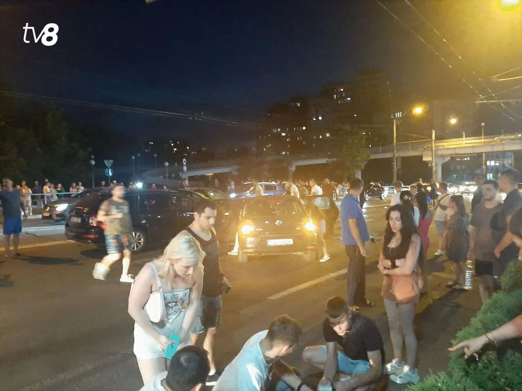 Полиция разыскивает водителя Mercedes, покинувшего место ДТП в Кишиневе.