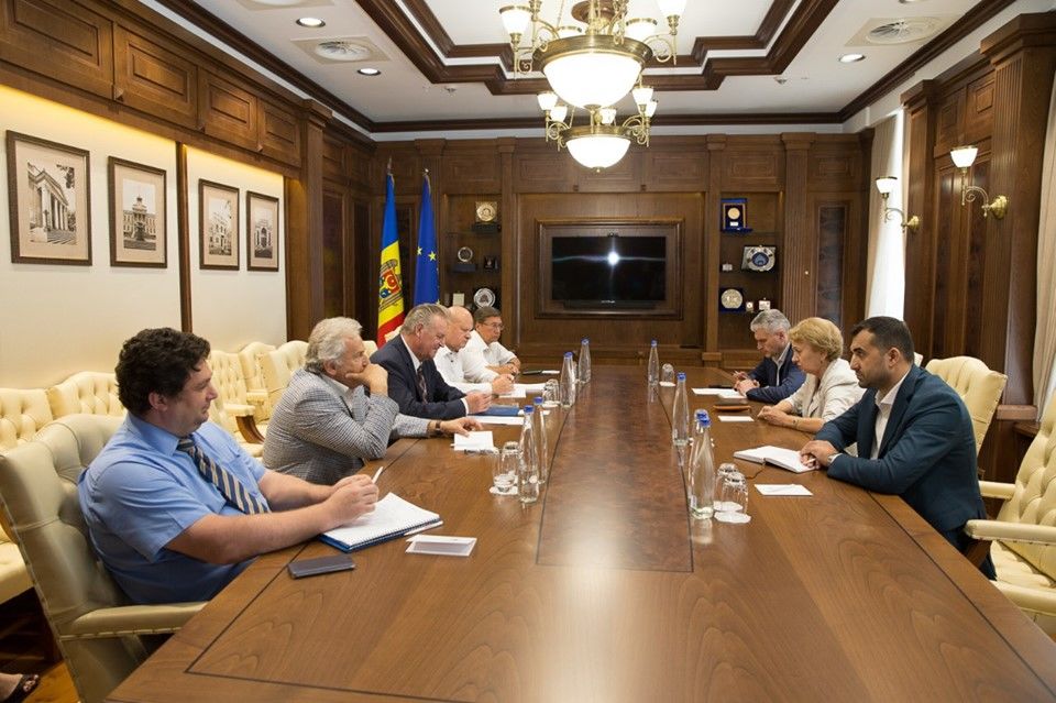 Гречаный встретилась с руководством Национальной конфедерации патроната.