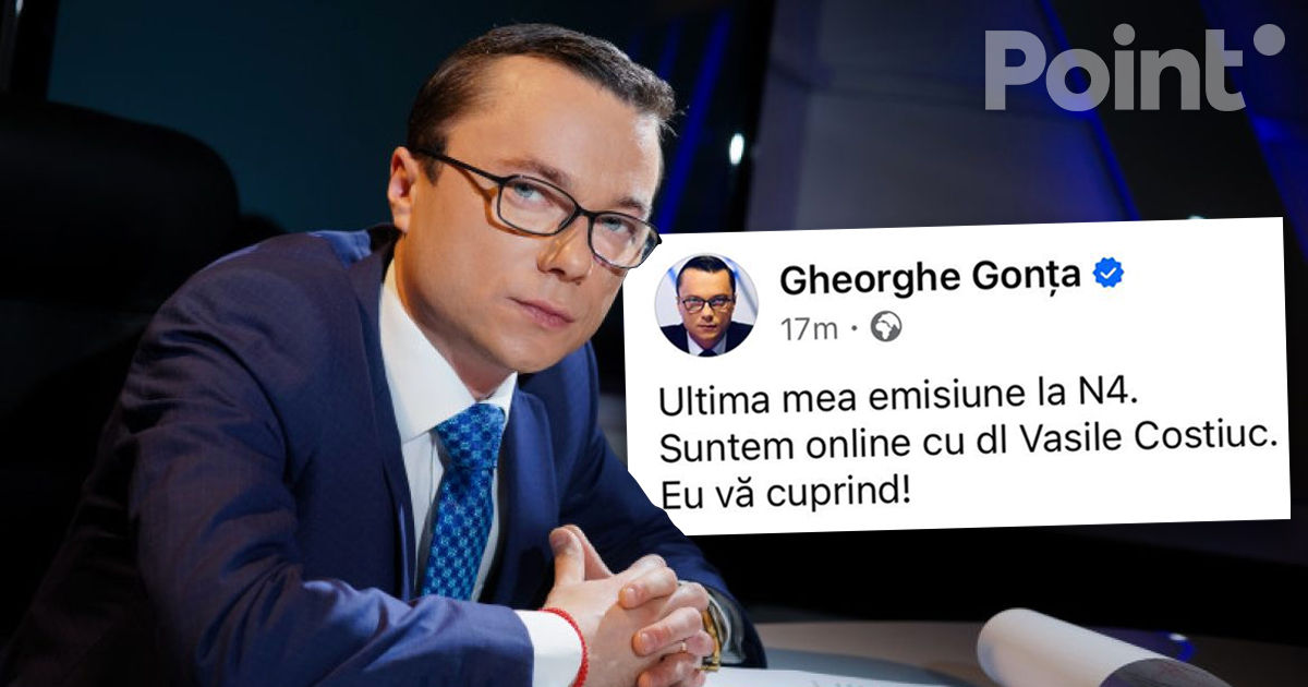 Журналист Георге Гонца объявил об уходе с канала N4.
