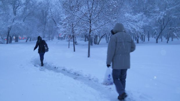 21 de persoane au decedat de frig în acest weekend în Polonia. Foto: secundatv.ro