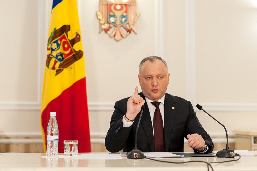 Igor Dodon acuză conducerea Parlamentului Moldovei de fobie. 
