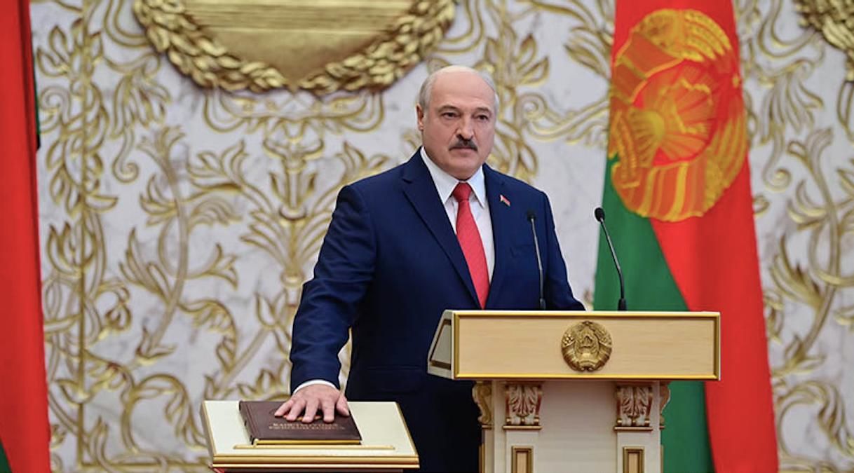 Тайную инаугурацию Лукашенко не показали на белорусском ТВ.
