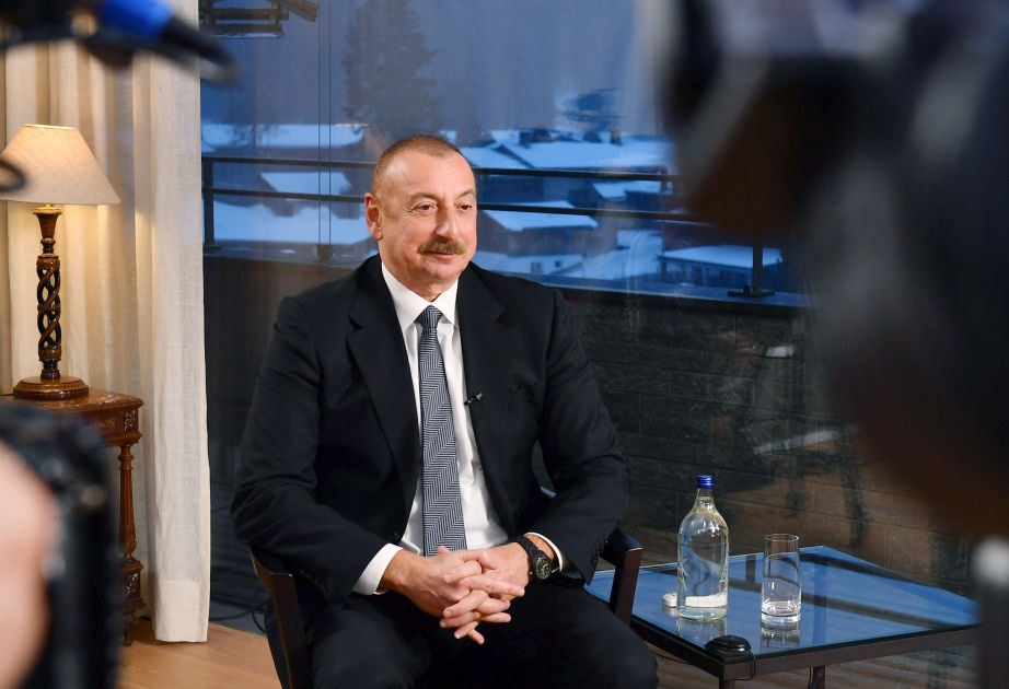 Президент Азербайджана Ильхам Алиев.
