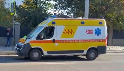 В Бельцах «скорая» врезалась в легковой автомобиль: пострадал врач.