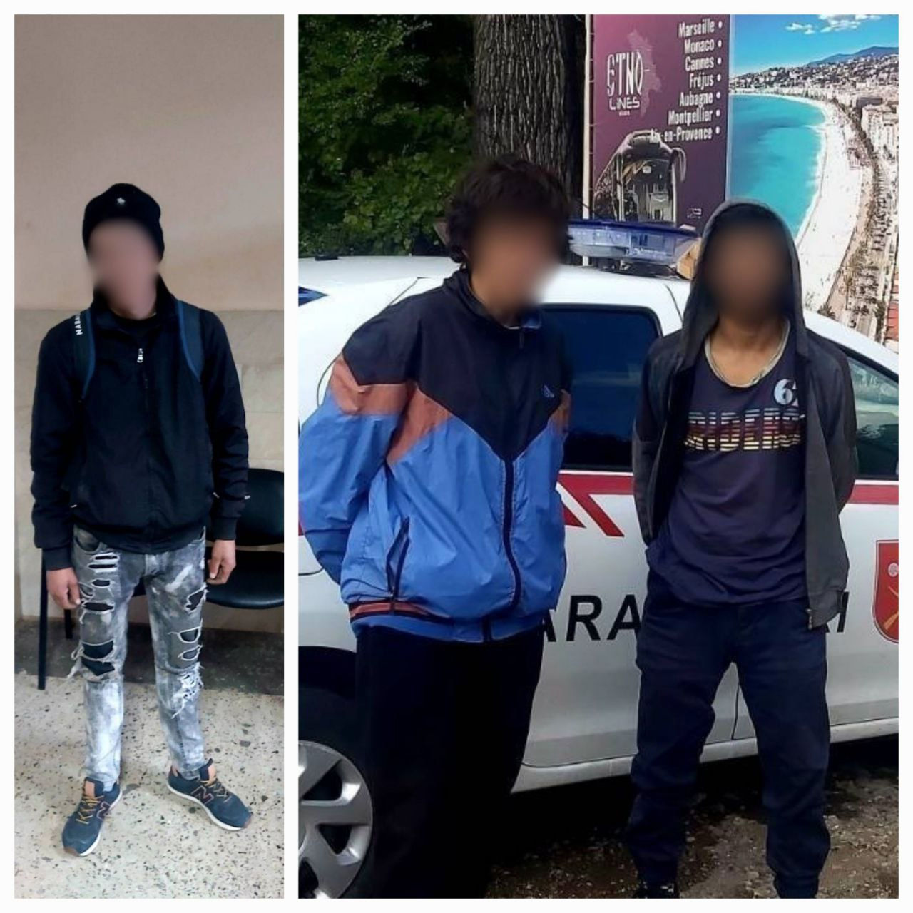 В столице карабинеры задержали трех разыскиваемых мужчин.