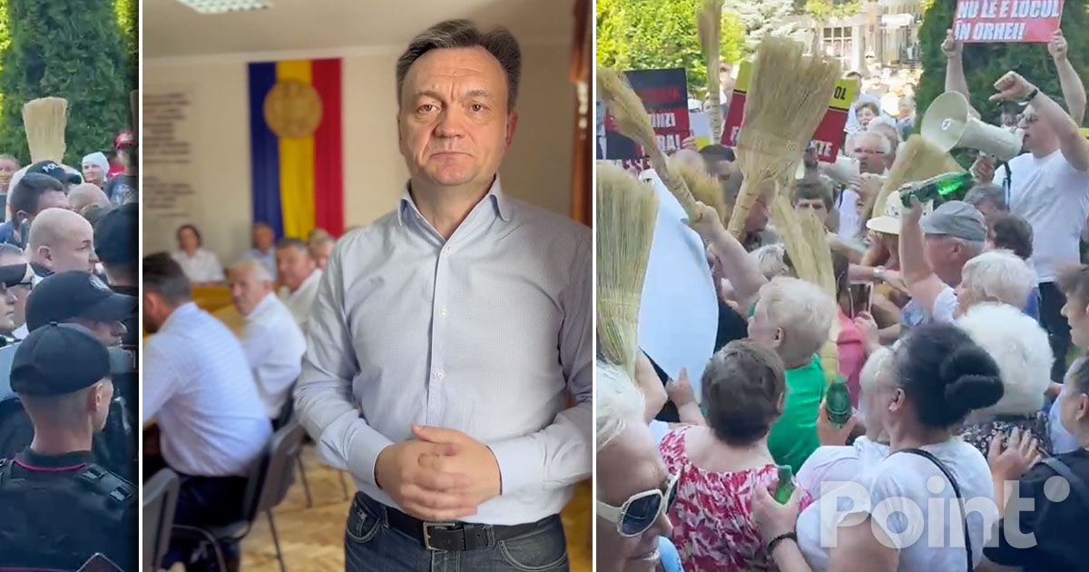 Recean, despre protest: Marionetele Kremlinului vor ca oamenii să rămână săraci și cu mâna întinsă.