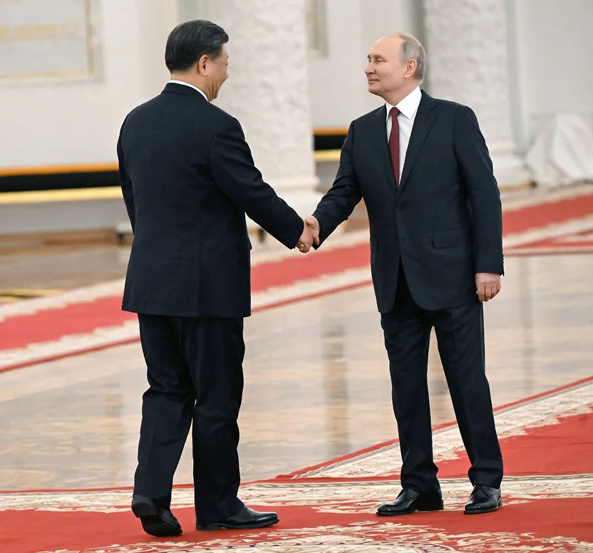 Путин предложил взять за основу мирный план Китая по Украине.