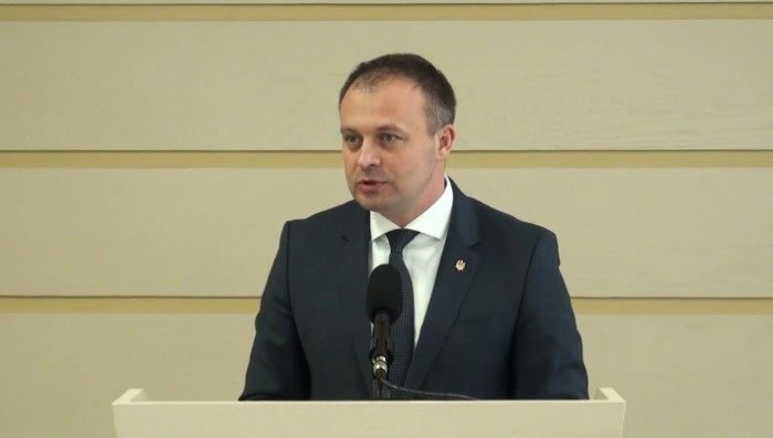 Preşedintele Parlamentului, Andrian Candu.